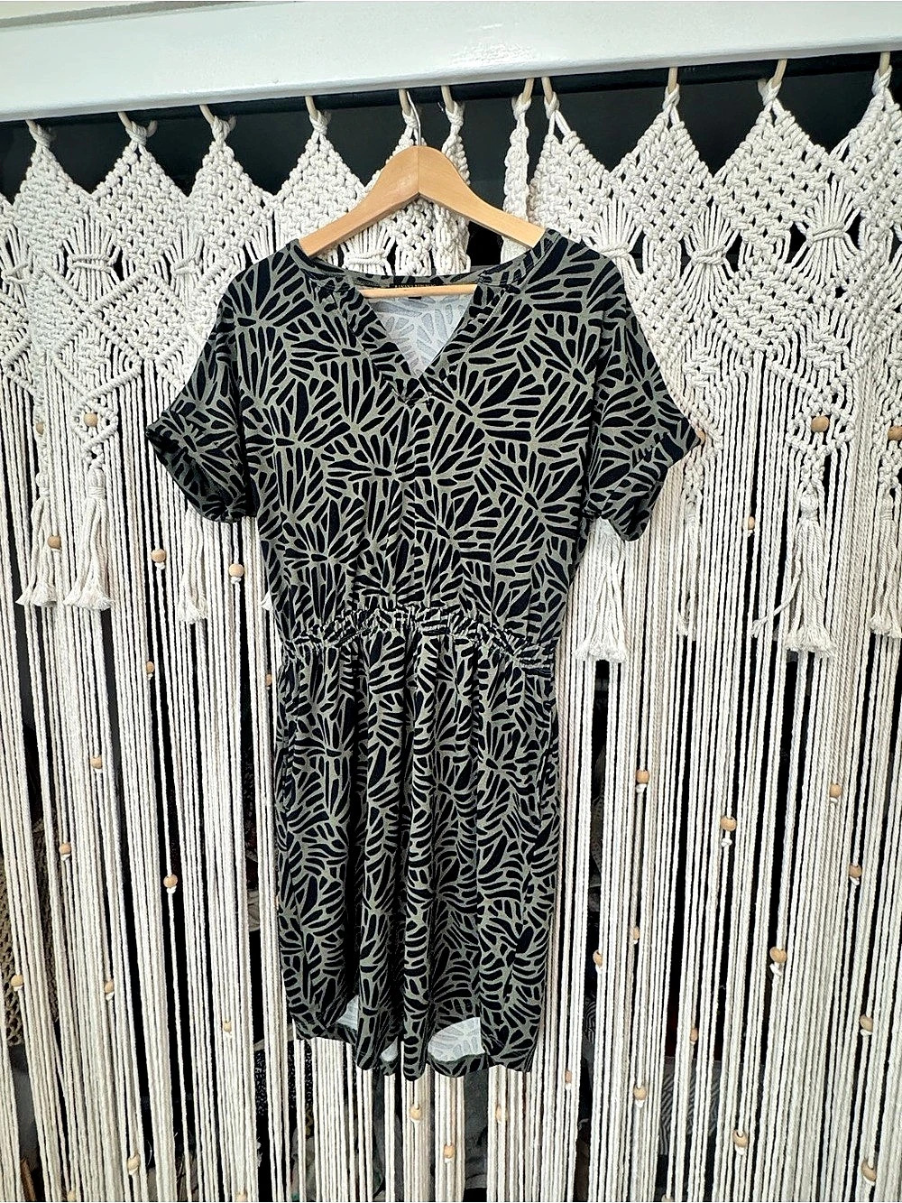 Banana Republic Abstract Print Mini Dress Size Small